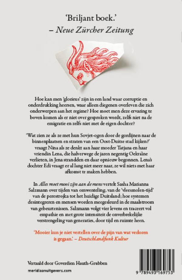 Achterkant van Alles moet mooi zijn aan de mens