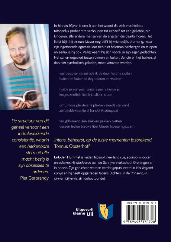 Achterkant van binnen blijven