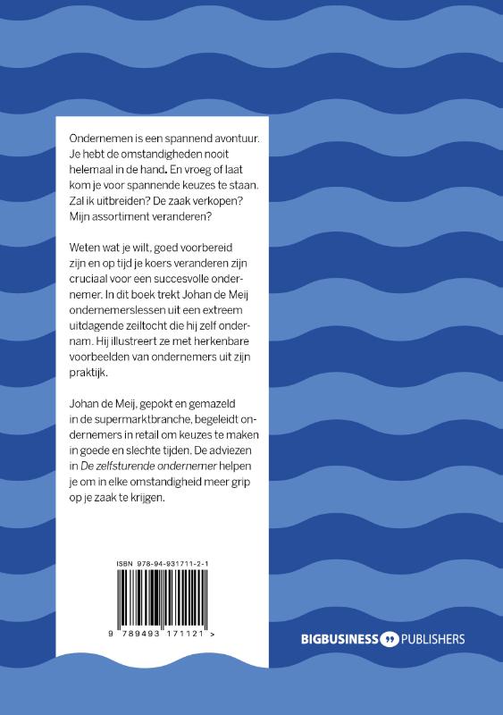 Achterkant van De zelfsturende ondernemer