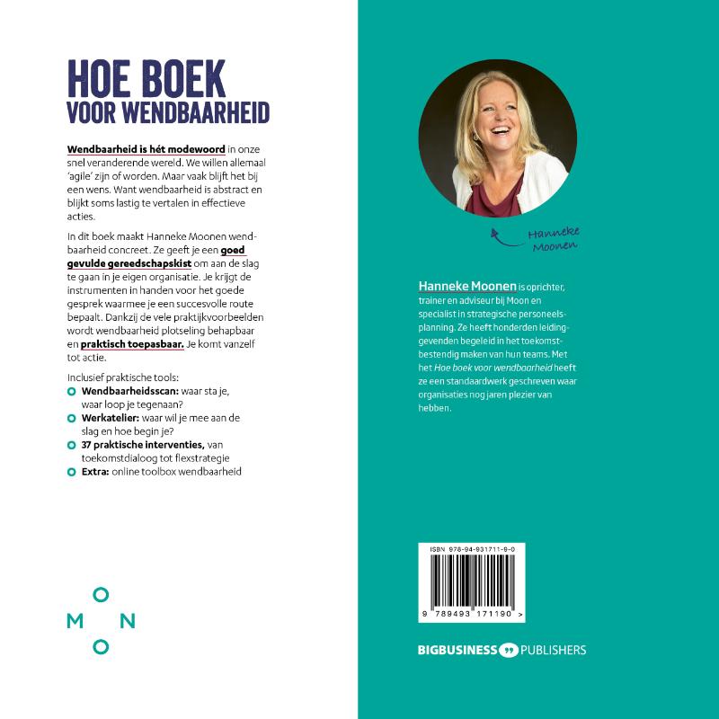 Achterkant van Hoe boek voor wendbaarheid