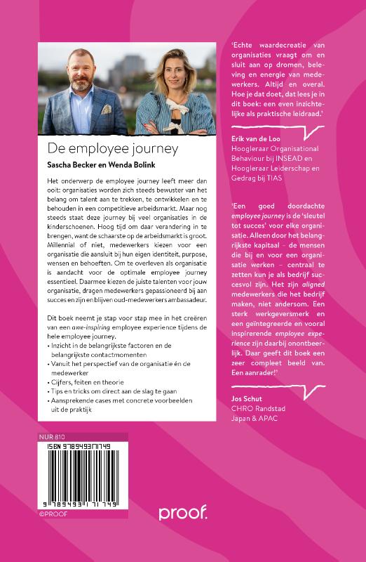 Achterkant van De employee journey