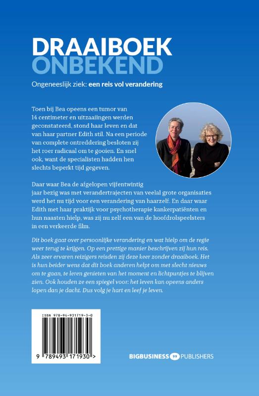 Achterkant van Draaiboek onbekend