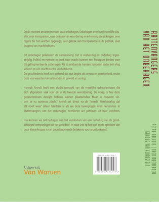 Achterkant van Rattenvangers van het onbehagen