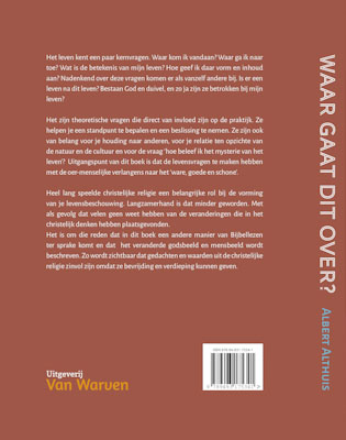 Achterkant van Waar gaat dit over?