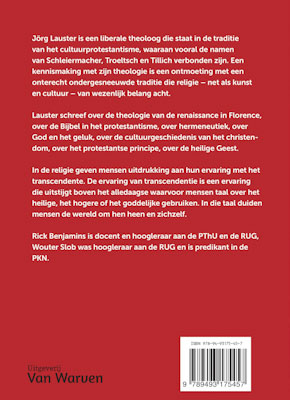 Achterkant van Levensduiding in het licht van transcendentie: