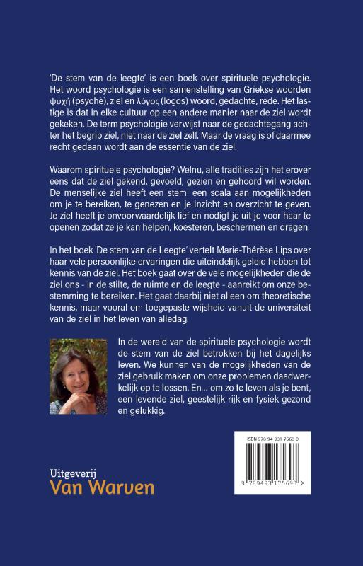 Achterkant van De stem van de leegte