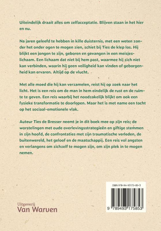 Achterkant van De dans van angst en verlangen