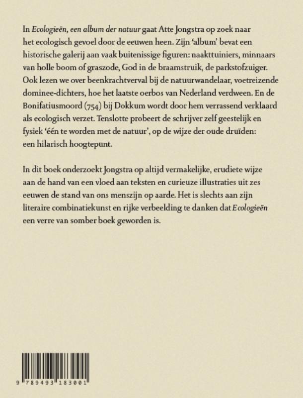 Achterkant van Ecologieën