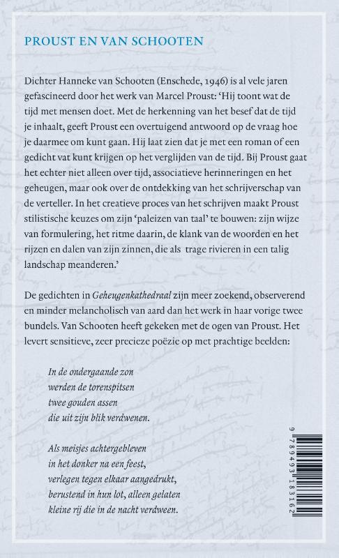 Achterkant van Geheugenkathedraal