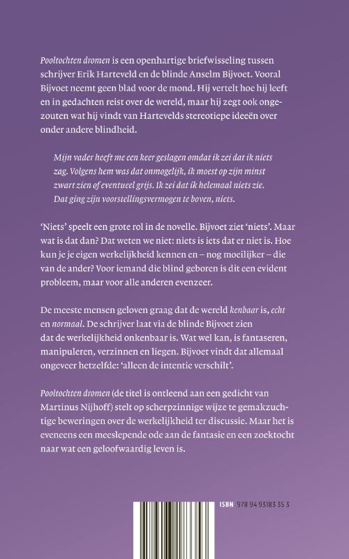 Achterkant van Pooltochten dromen
