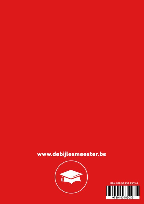 Achterkant van Oefenboek
