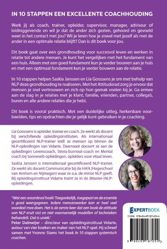 Achterkant van In 10 stappen een excellente coachhouding