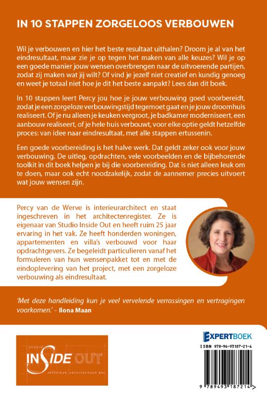 Achterkant van IN 10 STAPPEN ZORGELOOS VERBOUWEN