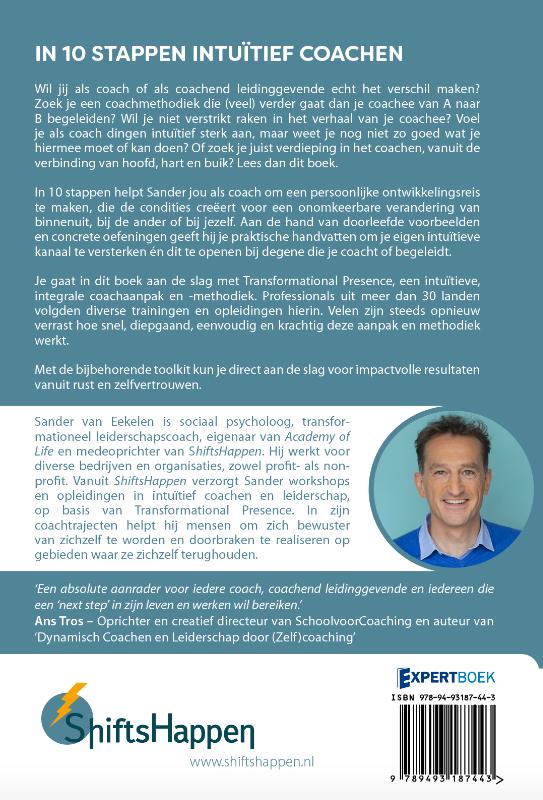 Achterkant van In 10 stappen intuïtief coachen