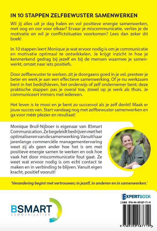 Achterkant van In 10 stappen zelfbewuster samenwerken