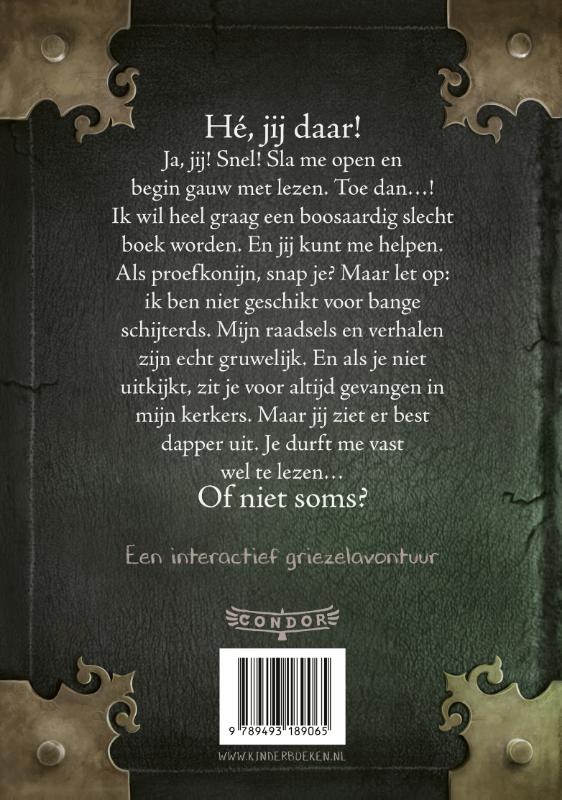 Achterkant van Het kleine Slechte Boek