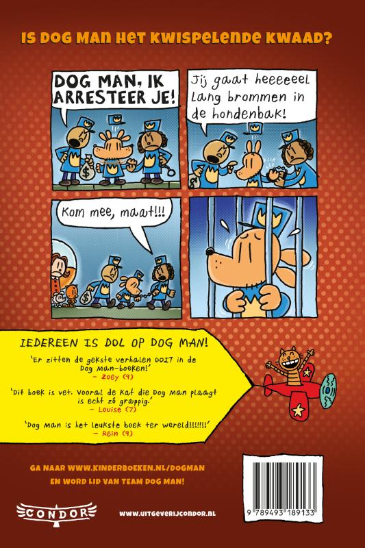 Achterkant van De woef van de wildernis