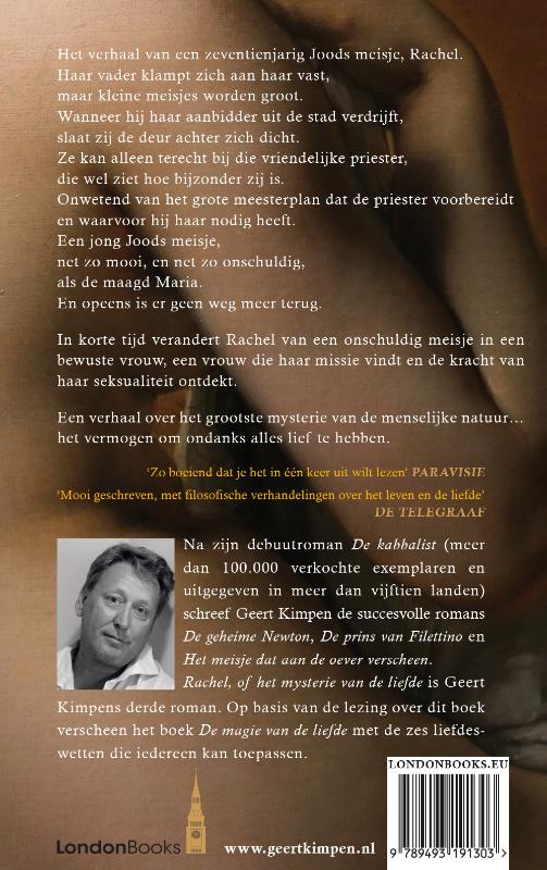 Achterkant van Rachel of het mysterie van de liefde
