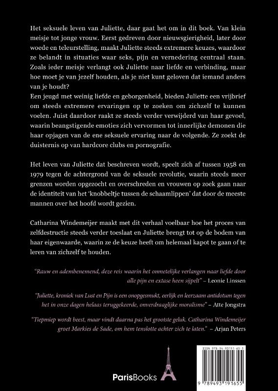 Achterkant van Juliette, kroniek van Lust en Pijn