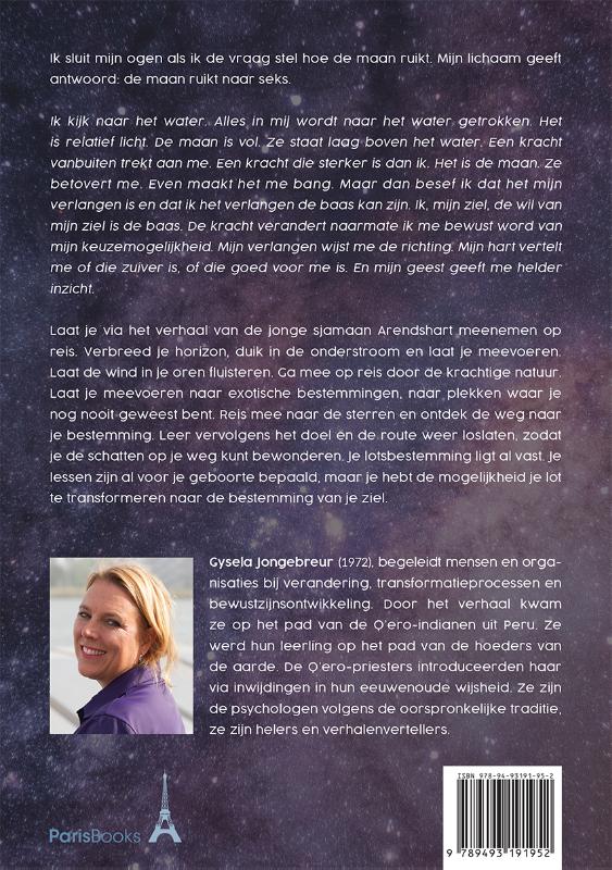 Achterkant van Hoe de maan ruikt en het orgasme van de sterren
