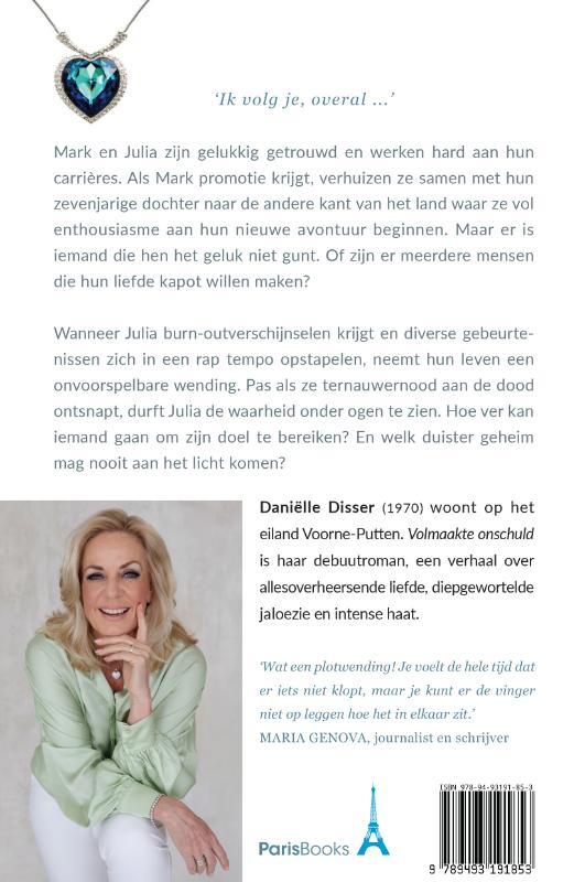 Achterkant van Volmaakte onschuld
