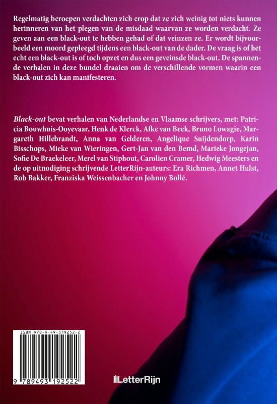 Achterkant van Black-out