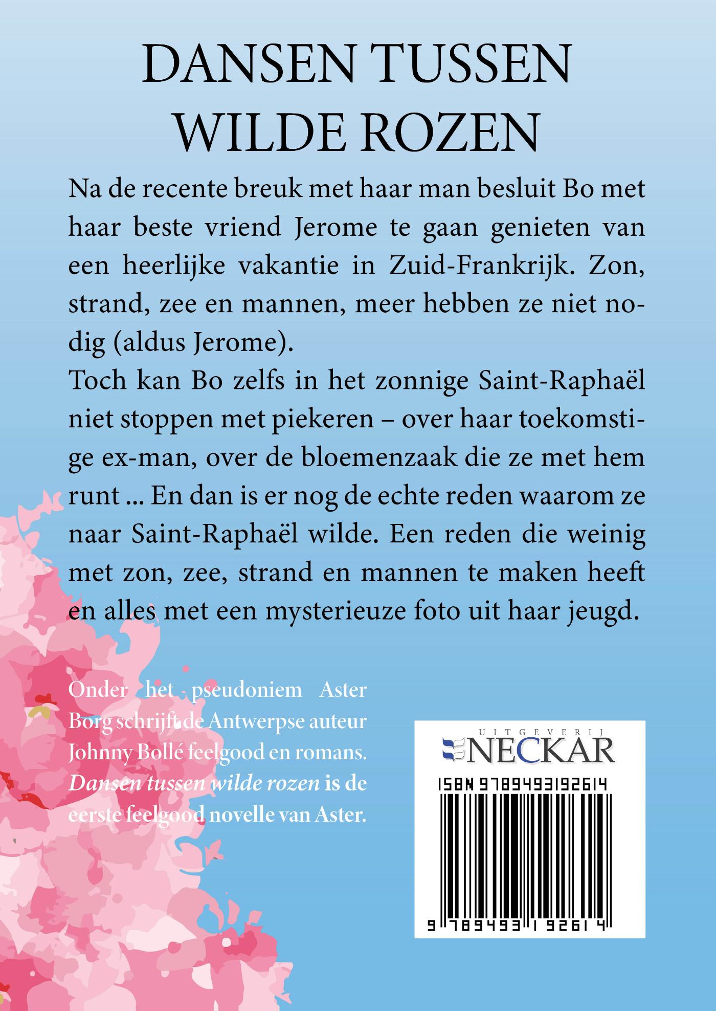 Achterkant van Dansen tussen wilde rozen