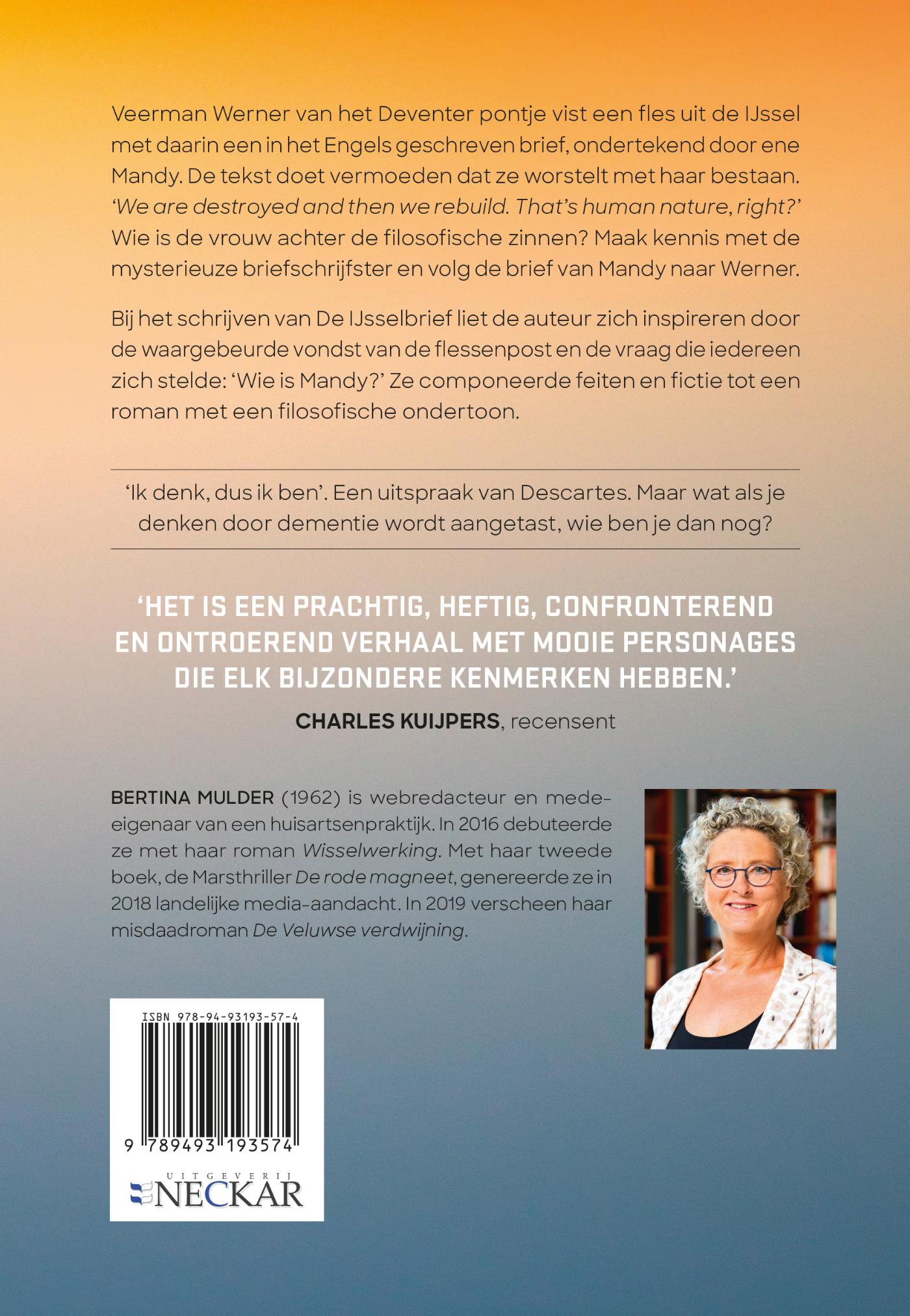Achterkant van De IJsselbrief