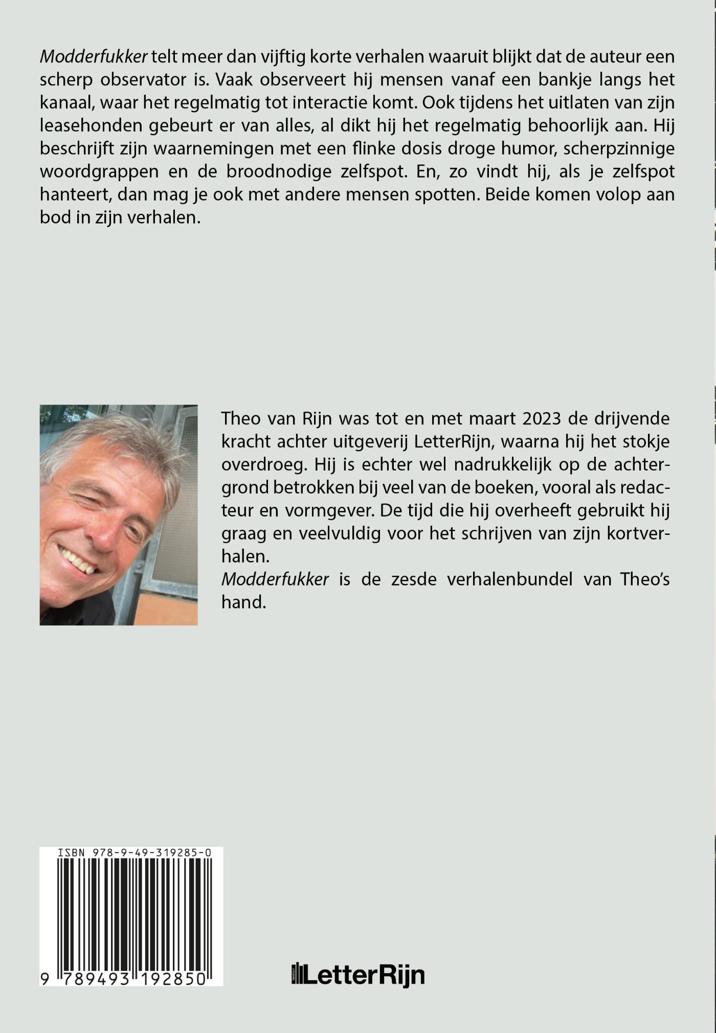 Achterkant van Modderfukker
