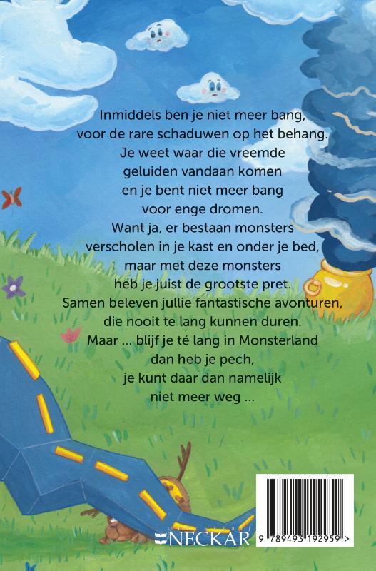 Achterkant van Een stormachtig avontuur