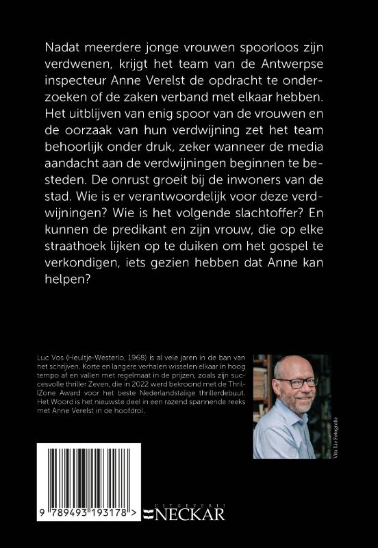 Achterkant van Het woord