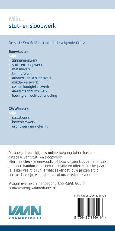 Achterkant van Mijn... stut- en sloopwerk - 2020