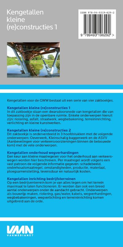 Achterkant van Kengetallen kleine (re)constructies 1 - 2021
