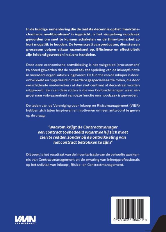 Achterkant van Risicomanagement ontmoet contractmanagement