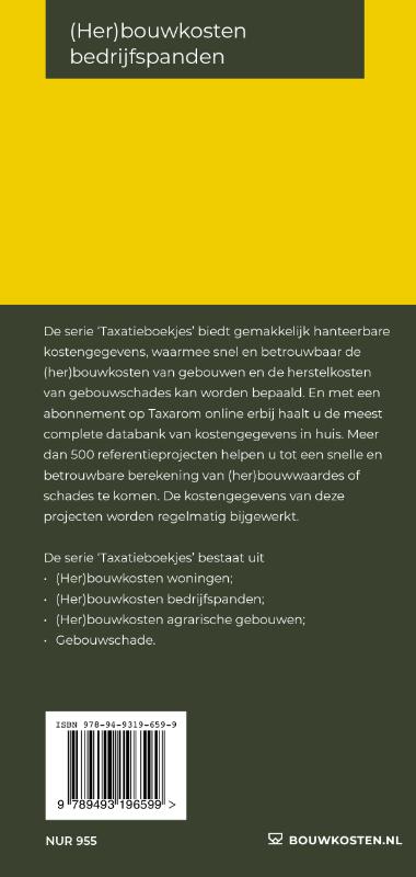 Achterkant van (Her)bouwkosten bedrijfspanden 2022