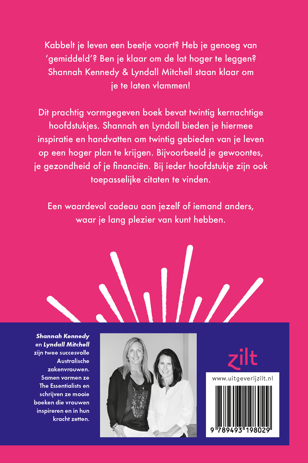 Achterkant van Vlam!