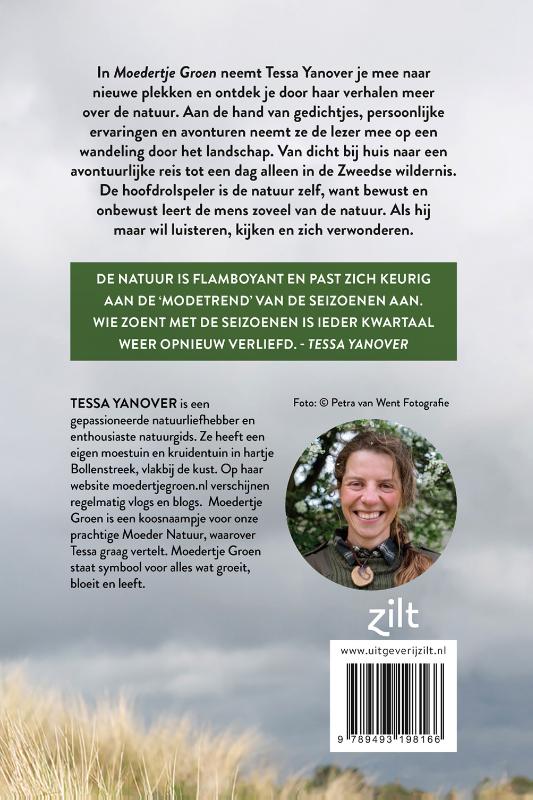 Achterkant van Moedertje Groen in verbinding met de natuur