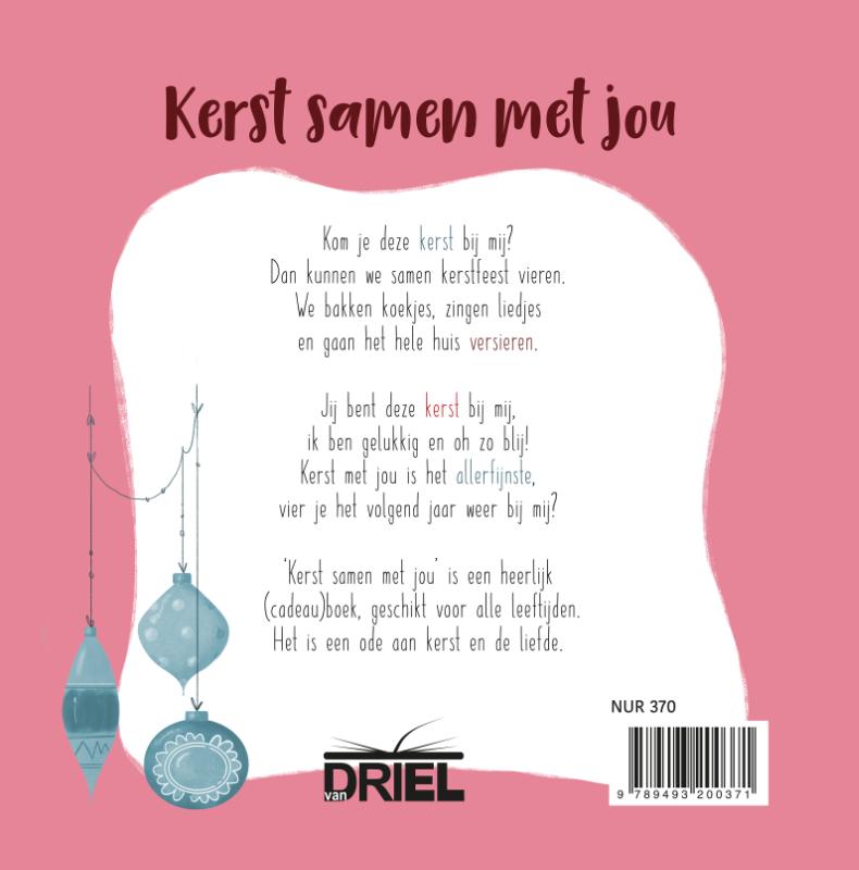Achterkant van Kerst samen met jou