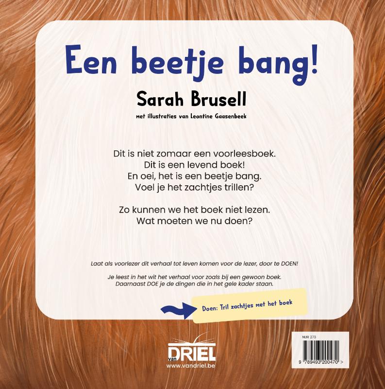 Achterkant van Een beetje bang