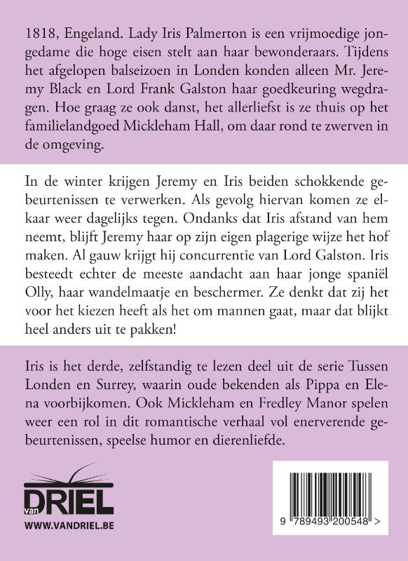 Achterkant van Iris