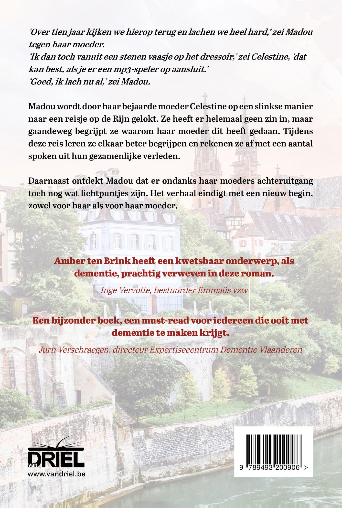 Achterkant van Reis langs de Rijn en verder