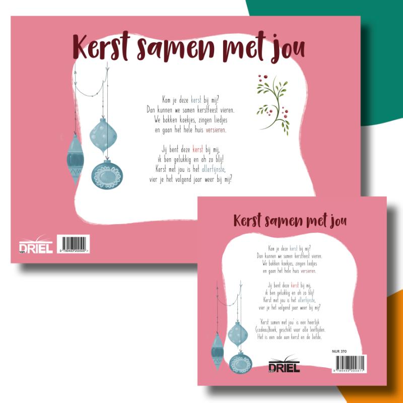 Achterkant van Kerst samen met jou kamishibai vertelplaten + boek
