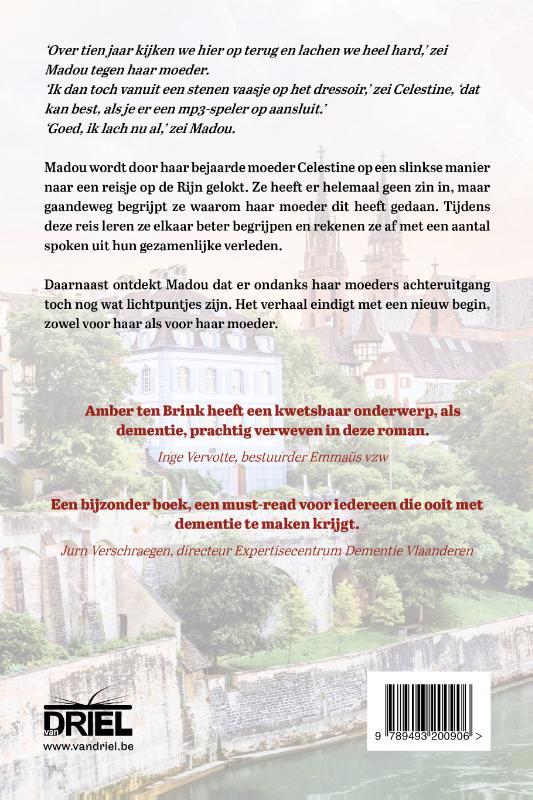 Achterkant van Reis langs de Rijn en verder