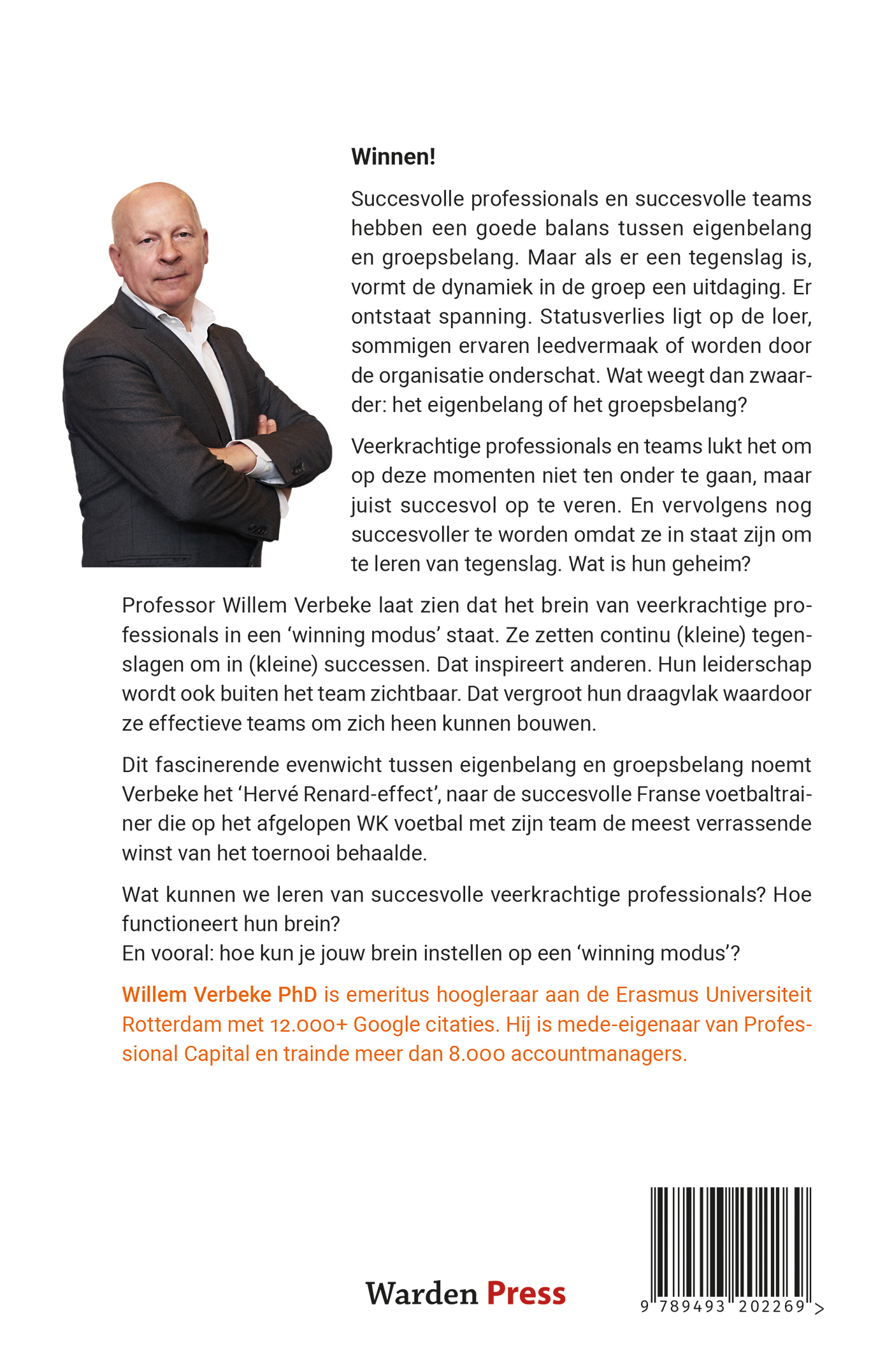 Achterkant van Het veerkrachtige brein