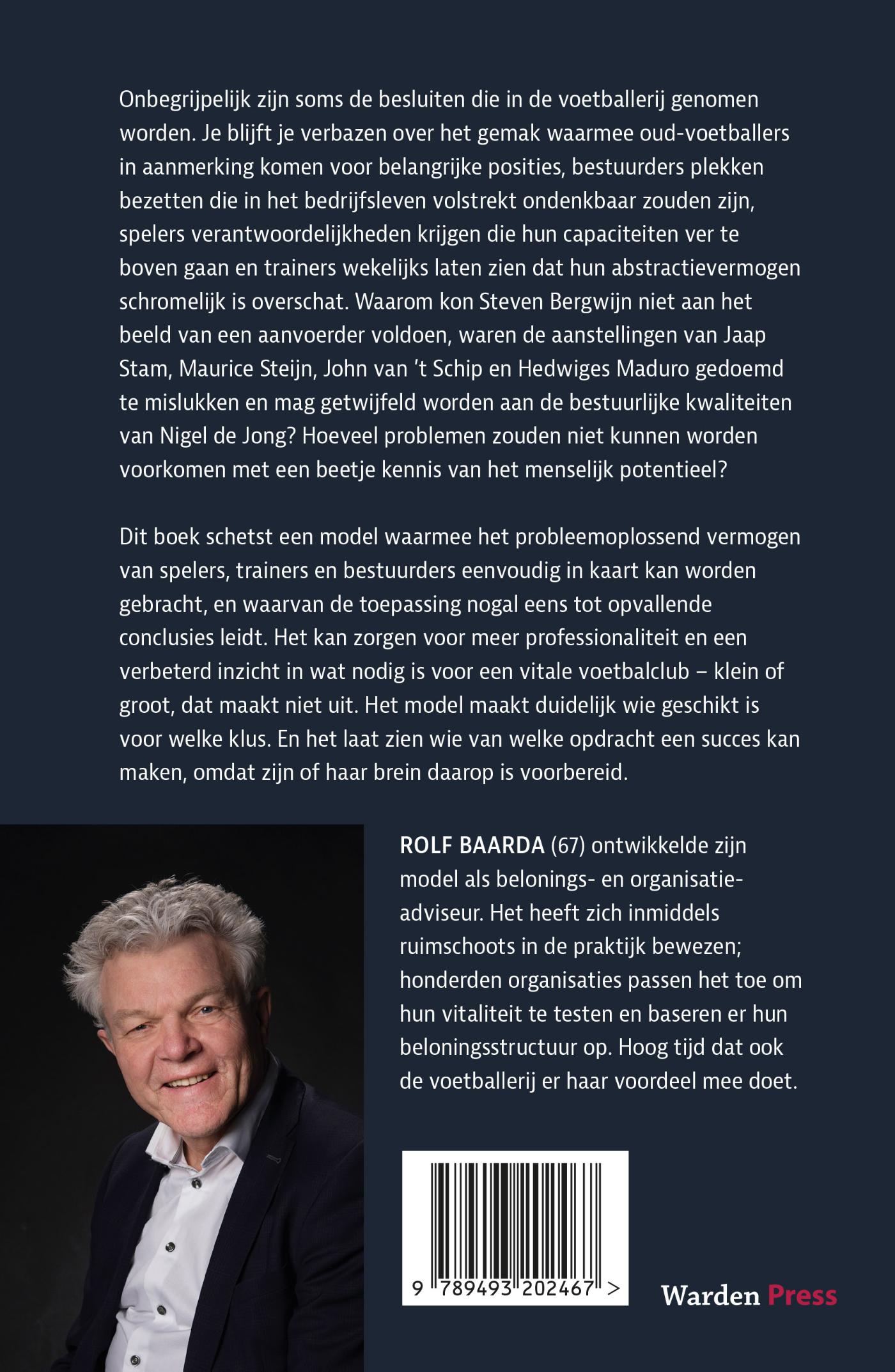 Achterkant van De speler, de trainer en de bestuurder