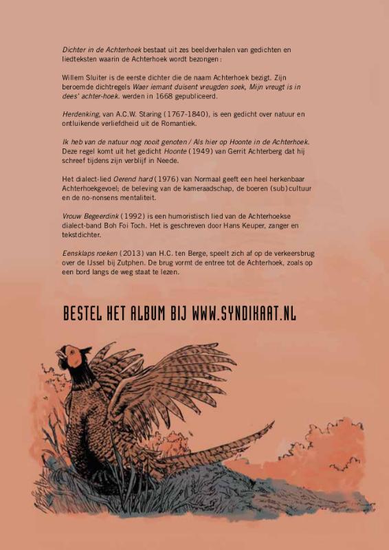 Achterkant van Dichter in de Achterhoek