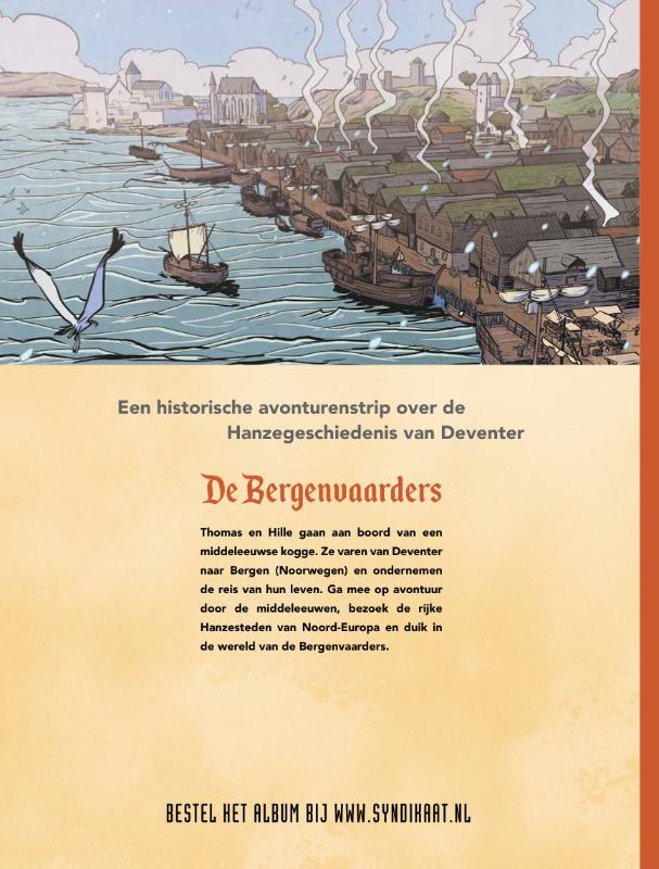 Achterkant van De Bergenvaarders deel 1