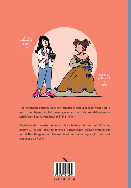 Achterkant van Op Zoek naar Vrede