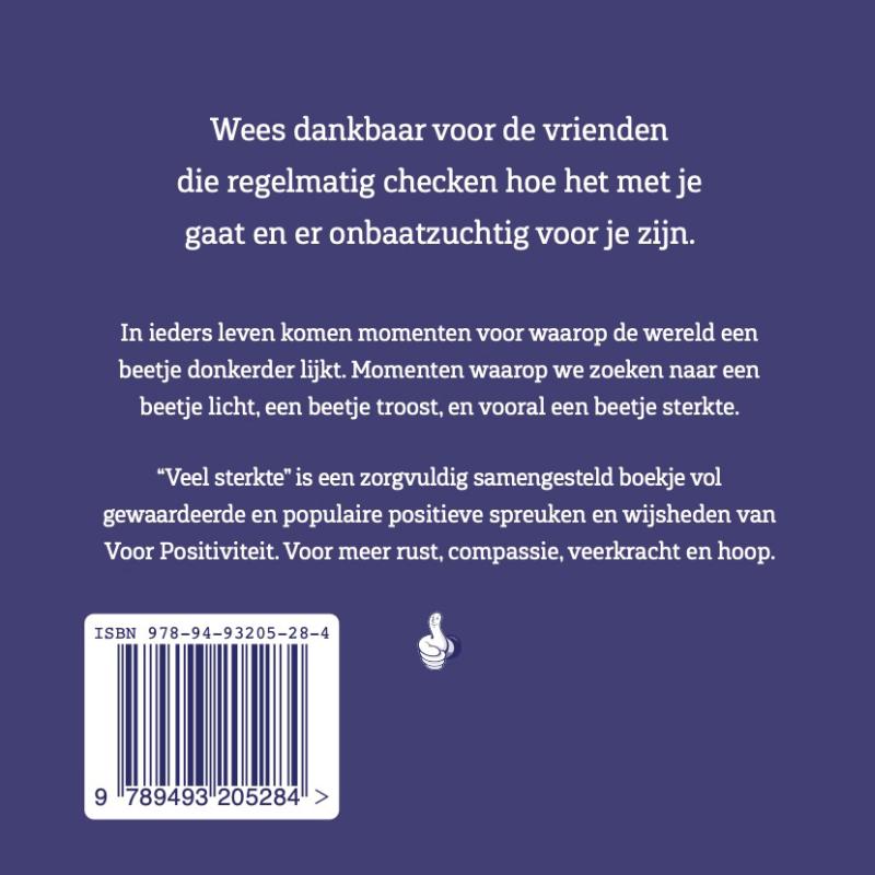 Achterkant van Veel sterkte