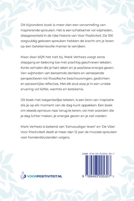 Achterkant van 100 spreuken die je leven verrijken